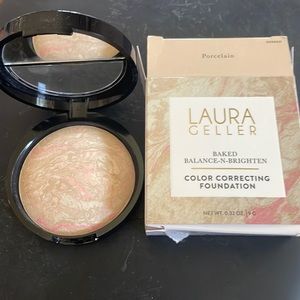 LAURA GELLER Color correcting foundation - shade porcelain. New